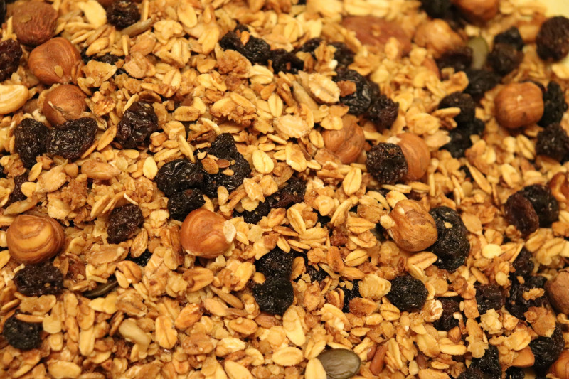 Granola Haselnuss Müsli